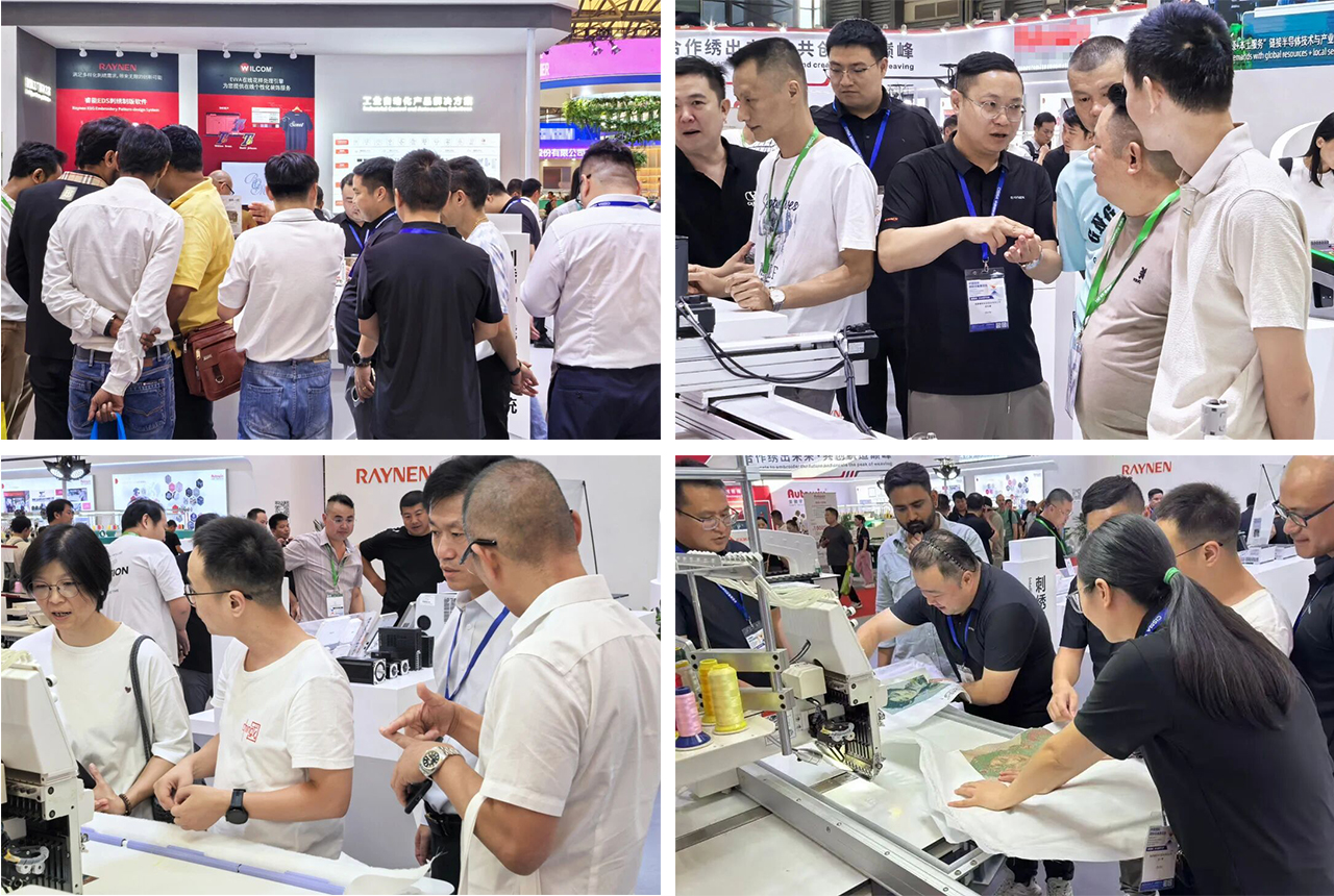 展会精彩回顾 | betway西汉姆联科技精彩亮相2025中国国际缝制设备展览会(图2)